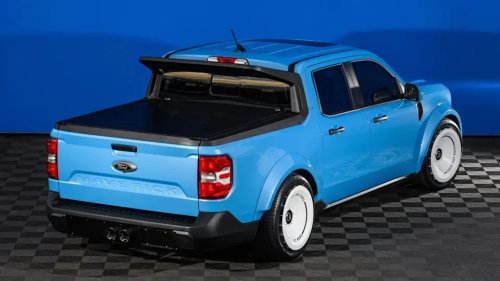 Ford, Tucci Hot Rods Is Giving The Ford Maverick A Twin-Turbo Coyote V8
