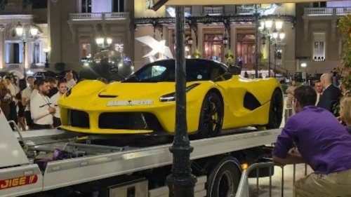 Ferrari, Ferrari LaFerrari, A Saudi Billionaire's Ferrari LaFerrari Broke Down in the Middle of Monte Carlo