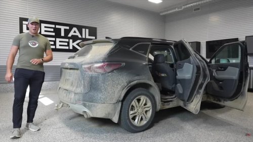 Disgusting Chevy Blazer Gets Cleaned Up And Restored To Near-Pristine Condition