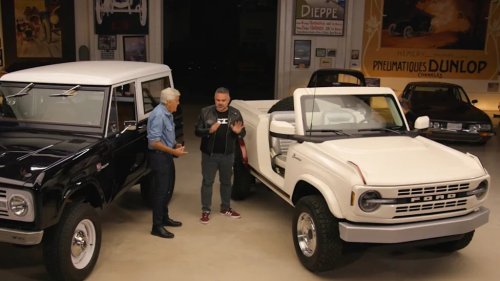 Ford, Ford Bronco, Jay Leno Drives The Ford Bronco Concept That Safety Rules Won’t Let Us Have