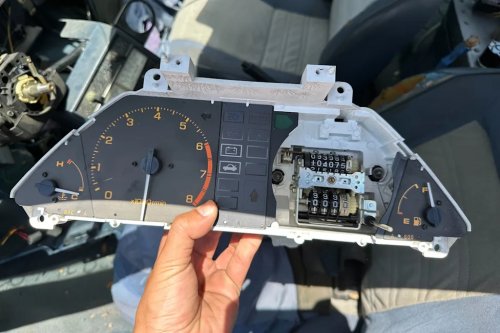 Someone Built an Electric Honda CRX Decades Before Tesla. It Ended Up in a Junkyard