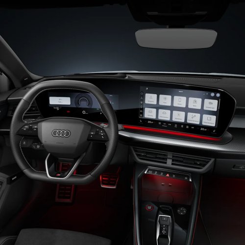 Audi, Audi A3, Buh-Bye Buttons! The 2027 Audi A3's Updated Cabin Trades Physical Controls for More Screen Acreage