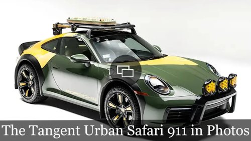 This Custom Safari-Style Porsche 911 Was Designed for Chicago’s Brutal Weather
