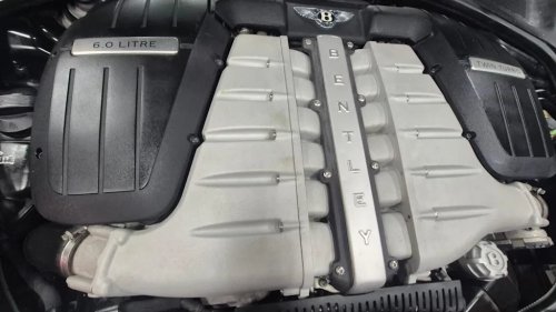 Bentley, Bentley Flying Spur, Baller On A Budget: This 552-HP W12 Bentley Flying Spur Sold For Just $10,400