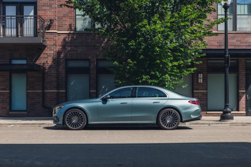 See Exterior Pics of the 2026 Mercedes-Benz E450