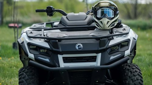 Can-Am's All-Electric Outlander ATV Is The Perfect Midwest and Eastern Hunting Partner. Silent And Reliable