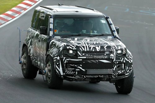 Land Rover, Rover, New Extreme Land Rover Defender Spotted Absolutely Flying on the Nurburgring