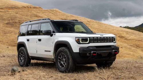 The Jeep Recon Was Driven On The Highway Until It Died. Its Range Fell Short