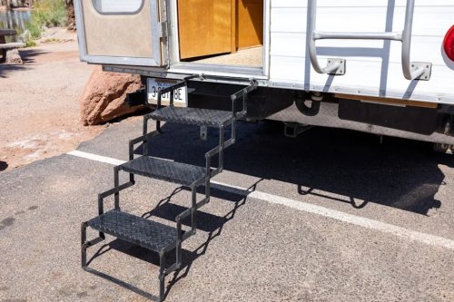 Chevy, 1968 Chevy Truck With a Three-Story Slide-In Camper Is Your Ticket to Good Times
