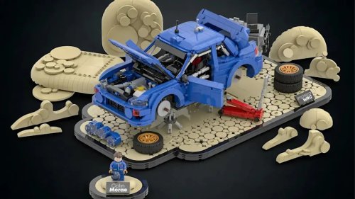 Subaru, This Colin McRae Subaru Lego Set Is Pure Awesomeness And Needs Your Vote