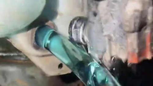 Mechanic Finds Something Unexpected in Car Windshield Fluid Reservoir