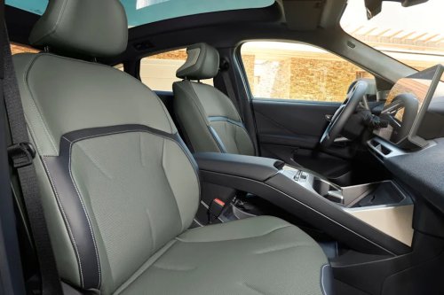 View Interior Photos of the 2027 BMW iX4