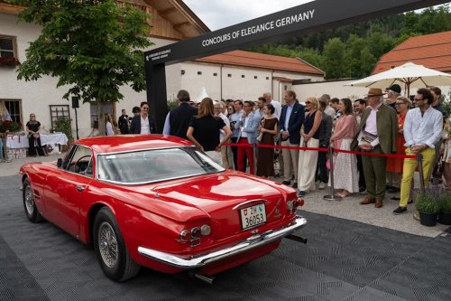 Another Lovely Concours of Elegance Germany in the Bavarian Alps