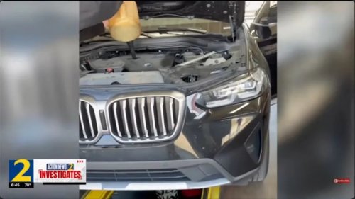 SUV, Woman Blames Popular Oil Change Chain for Ruining the Engine of Her Rental Business SUV
