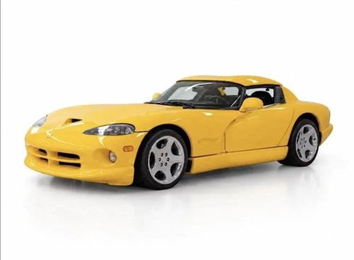 Dodge, Dodge Viper, Rare Race Yellow 2001 Dodge Viper RT/10 — One of Just 356 — Heads to GAA's November Sale