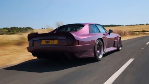 TWR, Ex-Top Gear Host Tiff Needell Gets To Drive the Epic V12 TWR Supercat