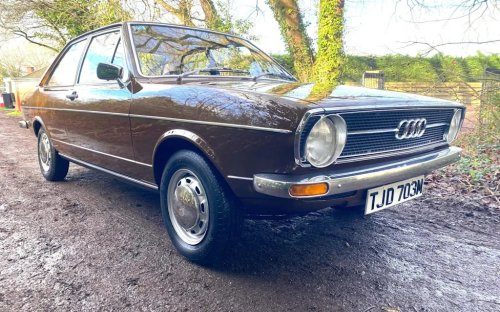 Audi, UK’s rarest cars: 1973 Audi 80L B1, one of only five left
