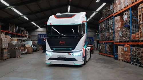 BYD's New Electric Semi Has More Range And Nearly Double Tesla's Charging Power