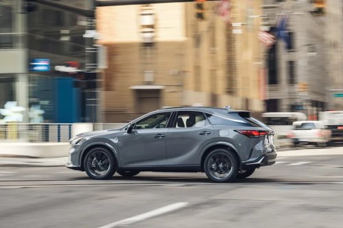 See Exterior Pics of the 2026 Lexus RX350h F Sport