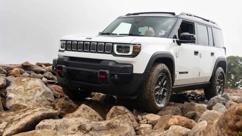 The Jeep Recon Was Driven On The Highway Until It Died. Its Range Fell Short