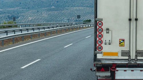 Why Do Trucks In Europe Have Multiple Speed Limit Stickers On The Back?