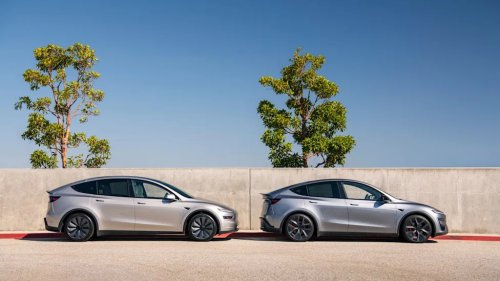We Got Up Close With Tesla’s Longboi Model Y L. Here’s What Stands Out.