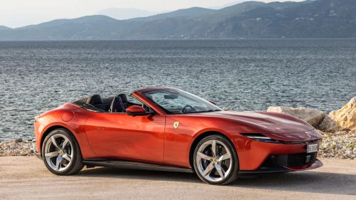 The Ferrari Amalfi Spider in Photos