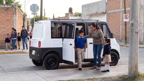 Mexican EV Startup Unveils $8,600 State-Backed EV With 6 Seats