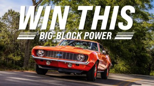 Win This 1969 Big Block Camaro Plus $10,000 Cash — Or Take $50,000