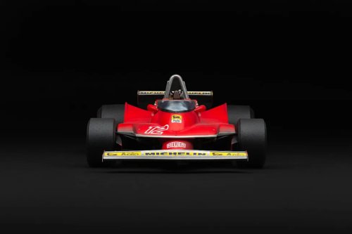 Gilles Villeneuve’s 312 Celebrated in 1:8 Scale Amalgam Model