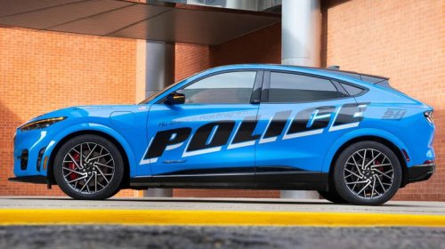 Ford, Ford Mustang, Ford Doesn't Offer A Factory-Built Police Mustang, But That's Not Stopping Some Departments