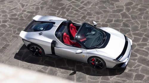 Road Test: The 1,036 HP Ferrari 849 Testarossa Spider Delivers Brutal Speed and Brutalist Styling