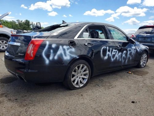 Cadillac, Someone's Ex Turned This Cadillac CTS Into a Rolling Confession Booth, and Now It's Headed to Auction