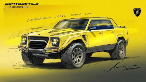 This V12-Powered Lamborghini Was Designed For Off-Roading