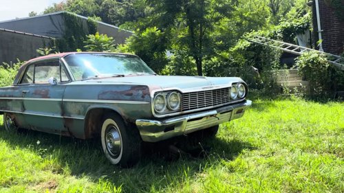 Abandoned 1964 Impala Gets Its First Wash In 50 Years... But Can It Be Saved?
