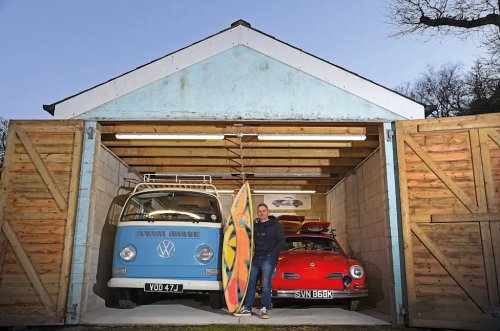 Classic VWs and vintage surfboards are holiday heaven