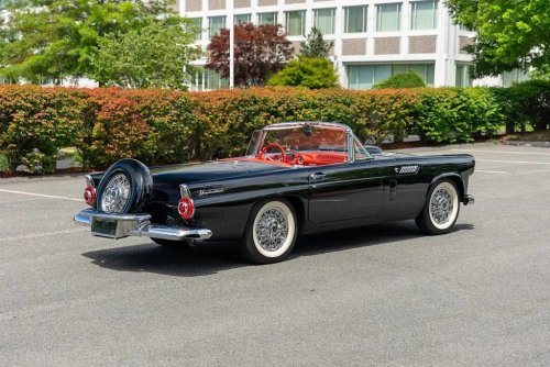 Ford, 1956 Ford Thunderbird for Sale With 10,000 Miles Shown