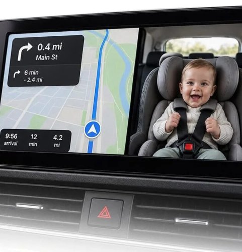 How To Keep Tabs On Your Baby While You Drive With The LAMTTO RC38
