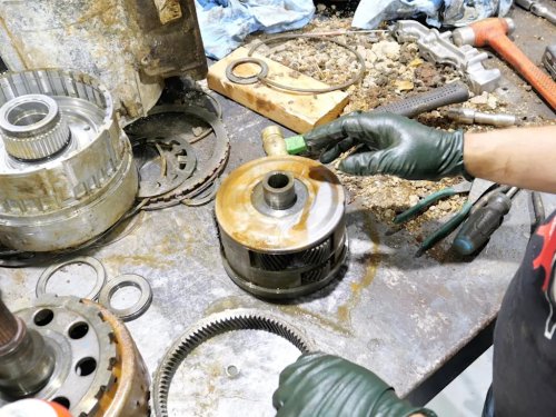 A Camaro Sat In A River For Four Years, Then Its Transmission Came Apart