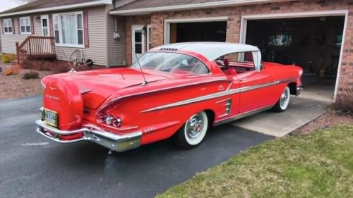 Chevy, 1958 Chevy Impala Is Being Sold With an Astonishing 60 Trophies