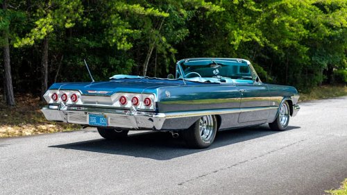 Gorgeous 1963 Chevrolet Impala SS Convertible Is Headed To Auction