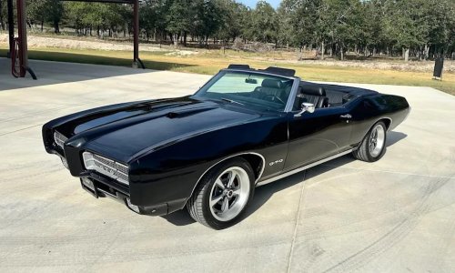 1969 Pontiac GTO Convertible LS3 for Sale With 814 Miles Shown