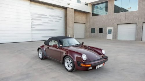 Porsche, Porsche 911, Ruby Red 1989 Porsche 911 Speedster With 6,000 Miles Draws $257,000 Bid