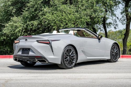 2026 Lexus LC 500 Inspiration Series Convertible for Sale With 396 Miles