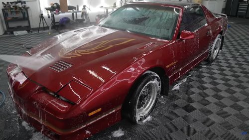 83-Year-Old Reunites With His Firebird After It's Been Parked For 3 Decades