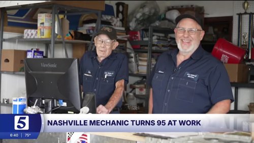 95-Year-Old Nashville Mechanic Still Builds High-Performance Engines Every Day