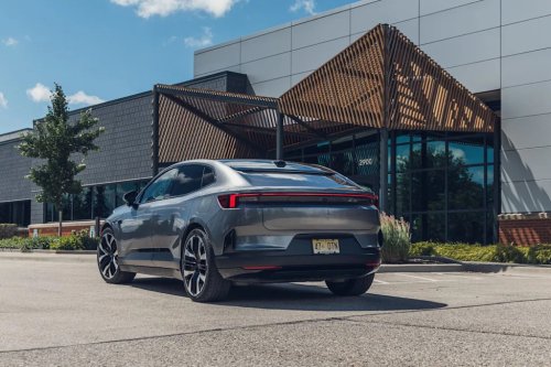 See Exterior Pics of the 2026 Polestar 4 Dual Motor Performance Plus