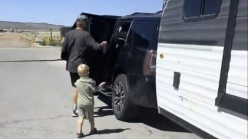 GMC, SUV, Woman Towed Her Camper With a GMC in 98-Degree Heat, Which Was Too Much for the SUV