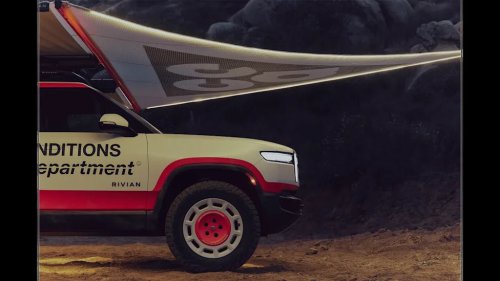 Rivian, Rivian and Nike ACG Built an R1T With Slushie Machines, Snack Racks, and More for Ultimate Trail Runners