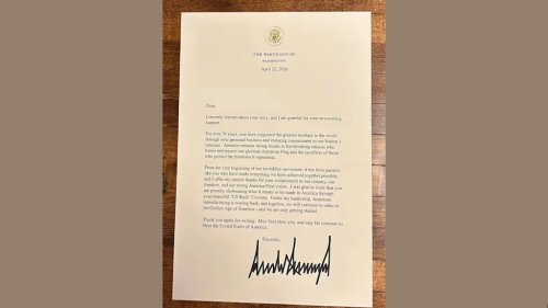 Corvette Owner Asked President Trump to Sign His Window Sticker, Couldn't Believe What Came Back